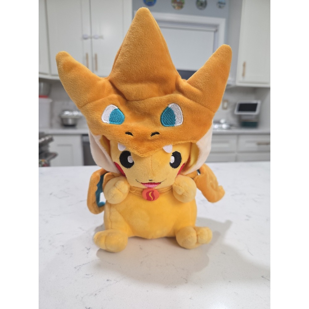 PokΓ©mon Center 2014 Mega Tokyo Limited Pikachu Charizard Y Plush
